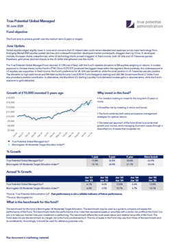 True Potential Global Managed Factsheet